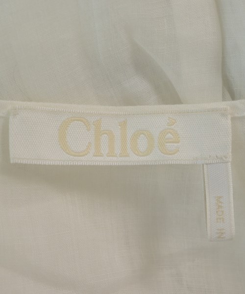 Chloe（クロエ）ブラウス 白 サイズ:36(XS位) レディース/2200713883497