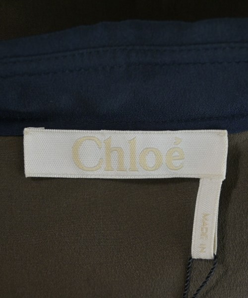 Chloe（クロエ）カジュアルシャツ 紺 サイズ:34(XS位) レディース/2200713936094