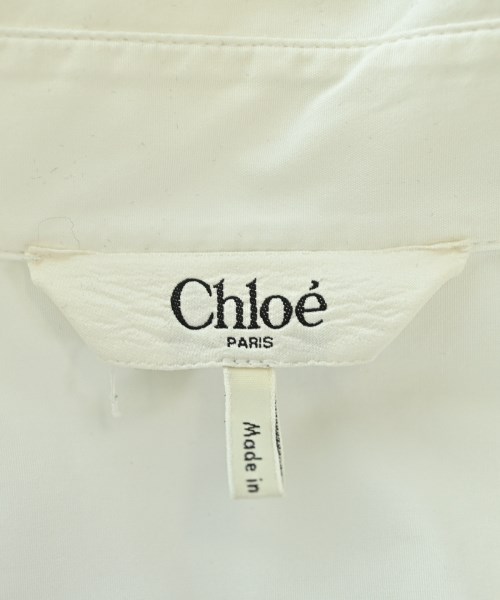Chloe（クロエ）カジュアルシャツ 白 サイズ:34(XXS位) レディース/2200714216065