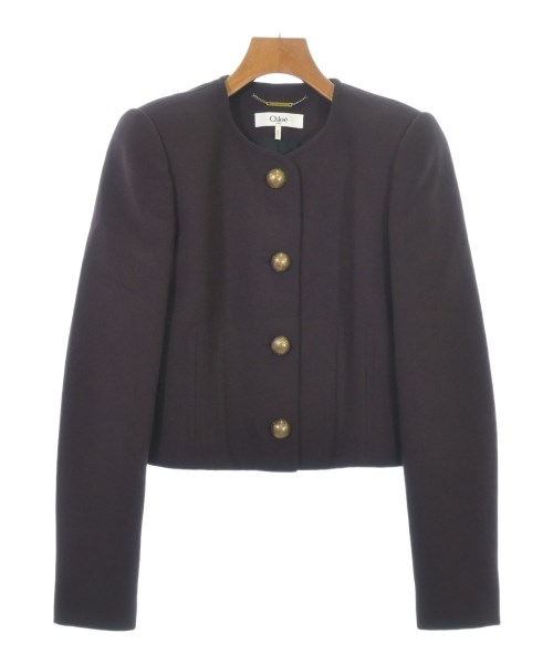 Chloe(クロエ)のノーカラージャケット サイズ:34(XXS位) 116,700円