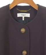 Chloe（クロエ）ノーカラージャケット 茶 サイズ:34(XXS位) レディース/2200716525011