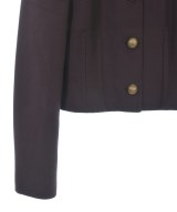 Chloe（クロエ）ノーカラージャケット 茶 サイズ:34(XXS位) レディース/2200716525011