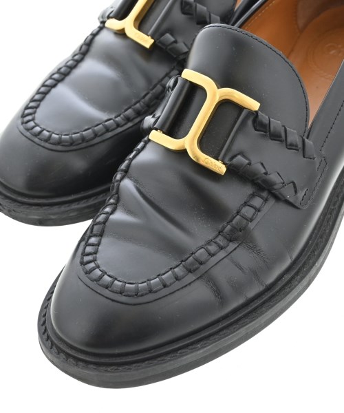 Chloe（クロエ）ドレスシューズ/ローファー 黒 サイズ:EU37(23.5cm位) レディース/2200716525271