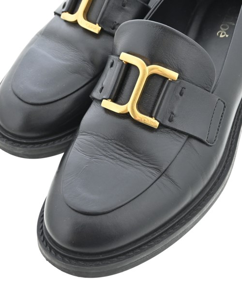 Chloe（クロエ）ドレスシューズ/ローファー 黒 サイズ:EU37(23.5cm位) レディース/2200716525288