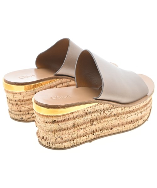 Chloe（クロエ）サンダル 茶 サイズ:EU37(23.5cm位) レディース/2200716941125