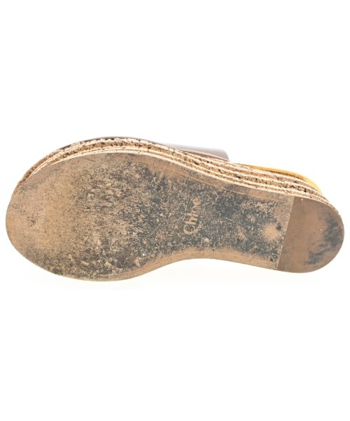 Chloe（クロエ）サンダル 茶 サイズ:EU37(23.5cm位) レディース/2200716941125
