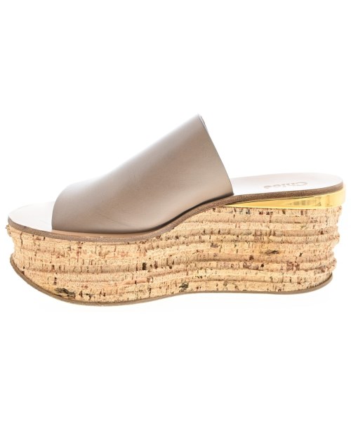 Chloe（クロエ）サンダル 茶 サイズ:EU37(23.5cm位) レディース/2200716941125