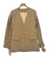 Chloe（クロエ）ノーカラージャケット ベージュ サイズ:34(XS位) レディース/2200717402120
