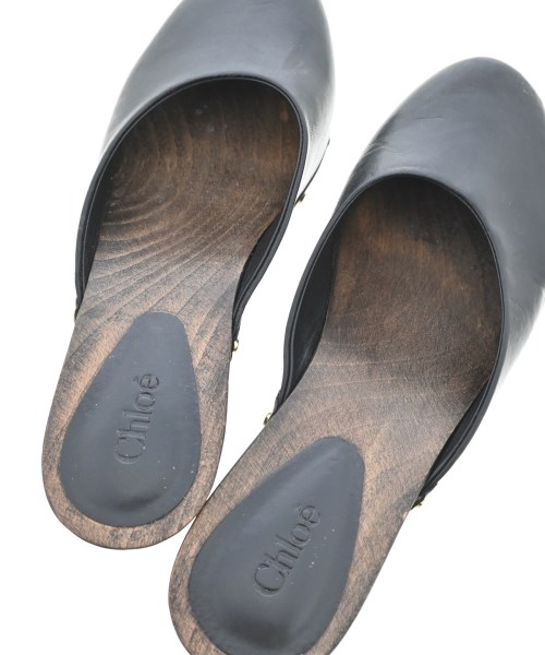 Chloe（クロエ）サンダル 黒 サイズ:EU37(23.5cm位) レディース/2200718889098