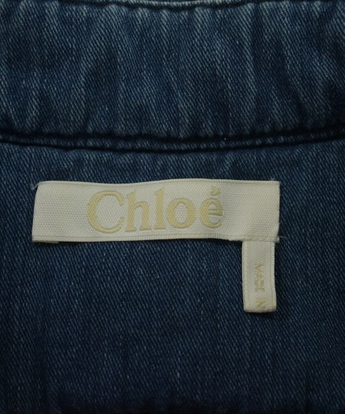 Chloe（クロエ）ブラウス 紺 サイズ:36(XS位) レディース/2200714397023