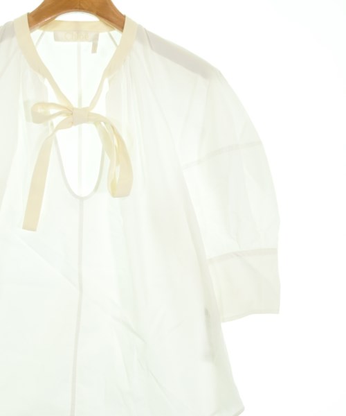 Chloe（クロエ）ブラウス 白 サイズ:36(XS位) レディース/2200645541038