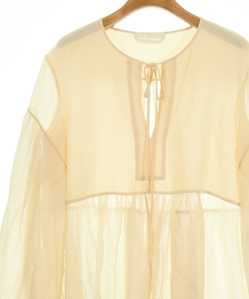 Chloe（クロエ）ブラウス ベージュ サイズ:34(XXS位) レディース/2200645541069