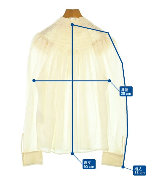 Chloe（クロエ）ブラウス 白 サイズ:36(XS位) レディース/2200640876098