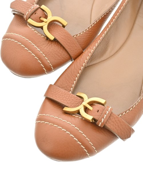 Chloe（クロエ）パンプス 茶 サイズ:EU37 1/2(24cm位) レディース/2200653162300