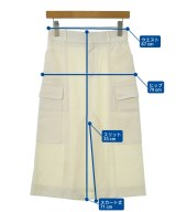 Chloe（クロエ）ロング・マキシ丈スカート 白 サイズ:34(XS位) レディース/2200702425172
