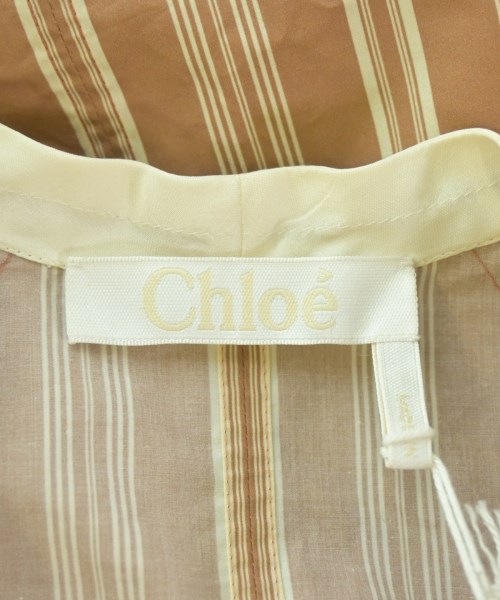Chloe（クロエ）ブラウス 茶 サイズ:38(S位) レディース/2200700962037