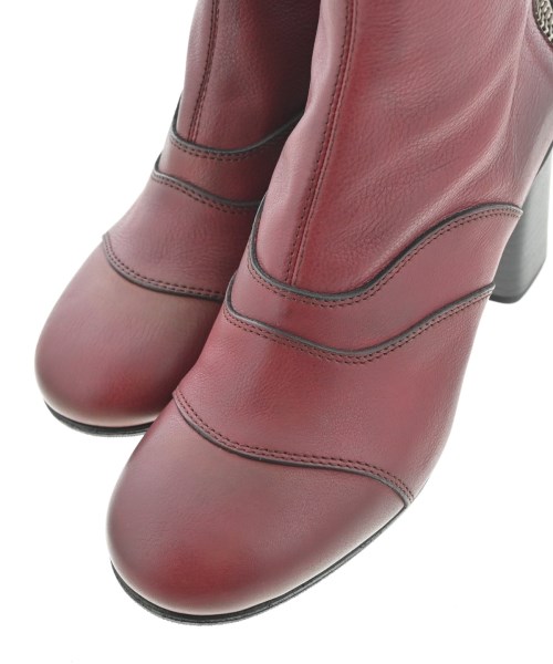 Chloe（クロエ）ブーツ 赤 サイズ:EU35 1/2(22cm位) レディース/2200702767043