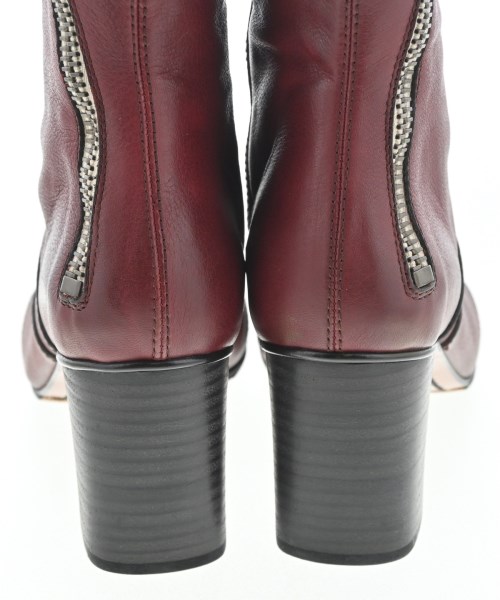 Chloe（クロエ）ブーツ 赤 サイズ:EU35 1/2(22cm位) レディース/2200702767043