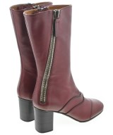 Chloe（クロエ）ブーツ 赤 サイズ:EU35 1/2(22cm位) レディース/2200702767043