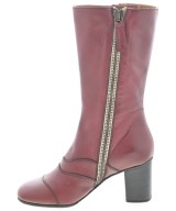 Chloe（クロエ）ブーツ 赤 サイズ:EU35 1/2(22cm位) レディース/2200702767043