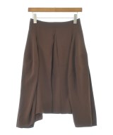 Chloe（クロエ）ひざ丈スカート 茶 サイズ:34(XXS位) レディース/2200703501127