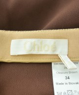 Chloe（クロエ）ひざ丈スカート 茶 サイズ:34(XXS位) レディース/2200703501127