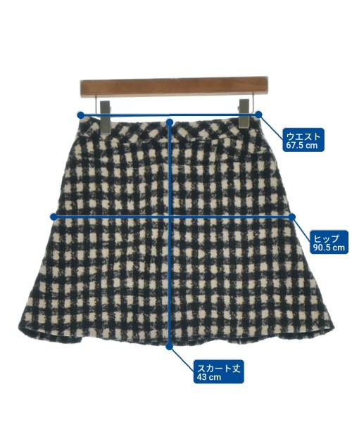 Chloe（クロエ）ミニスカート 黒 サイズ:34(XXS位) レディース/2200705542036