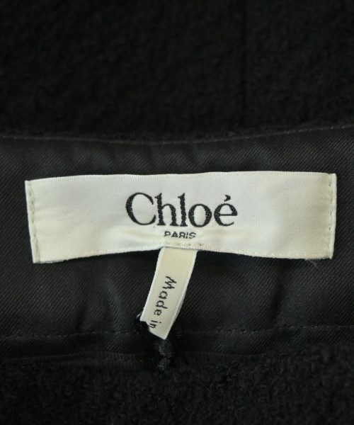 Chloe（クロエ）ひざ丈スカート 黒 サイズ:36(XS位) レディース/2200705599511