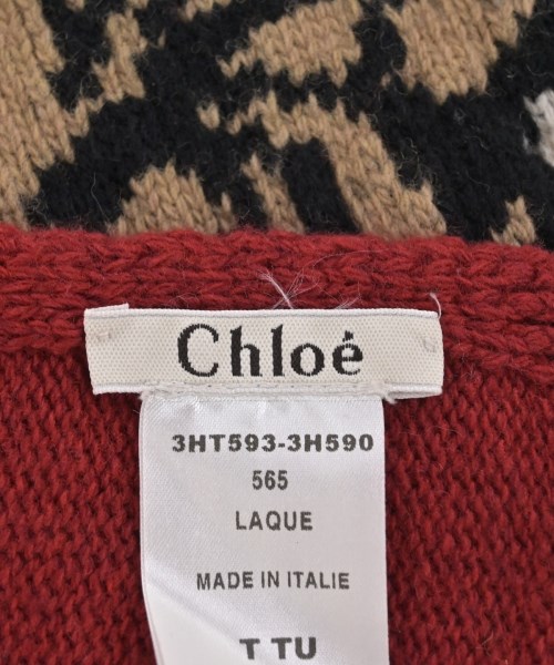 Chloe（クロエ）マフラー 赤 サイズ:- レディース/2200703929808