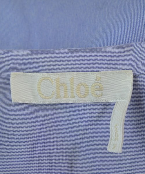 Chloe（クロエ）ブラウス 青 サイズ:34(XS位) レディース/2200706016024