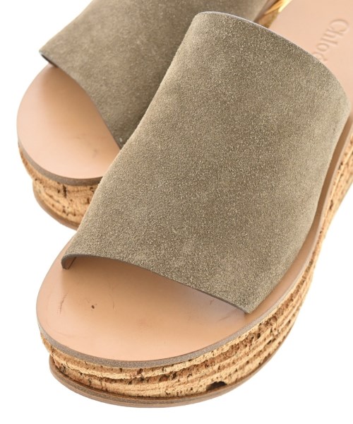 Chloe（クロエ）サンダル グレー サイズ:EU38(24.5cm位) レディース/2200706671056