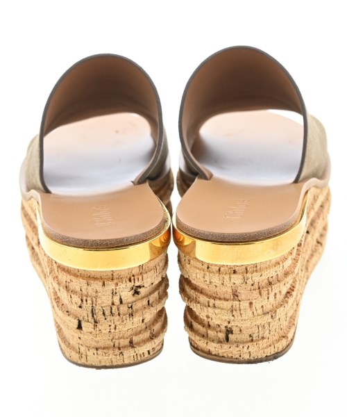Chloe（クロエ）サンダル グレー サイズ:EU38(24.5cm位) レディース/2200706671056
