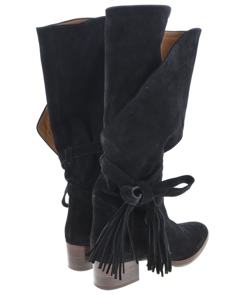 Chloe（クロエ）ブーツ 黒 サイズ:EU38 1/2(25cm位) レディース/2200706468014