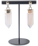 Chloe（クロエ）ピアス・イヤリング グレー サイズ:- レディース/2200704250055