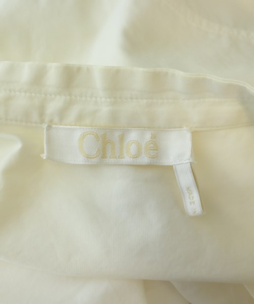 Chloe（クロエ）カジュアルシャツ 白 サイズ:34(XXS位) レディース/2200704312029
