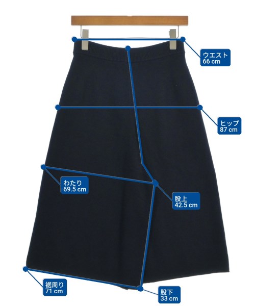 Chloe（クロエ）クロップドパンツ 紺 サイズ:M レディース/2200709808589