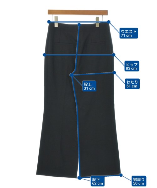 Chloe（クロエ）スラックス 黒 サイズ:36(XS位) レディース/2200658971082