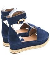 Chloe（クロエ）サンダル 紺 サイズ:EU36(22.5cm位) レディース/2200661572047