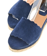 Chloe（クロエ）サンダル 紺 サイズ:EU36(22.5cm位) レディース/2200661572047