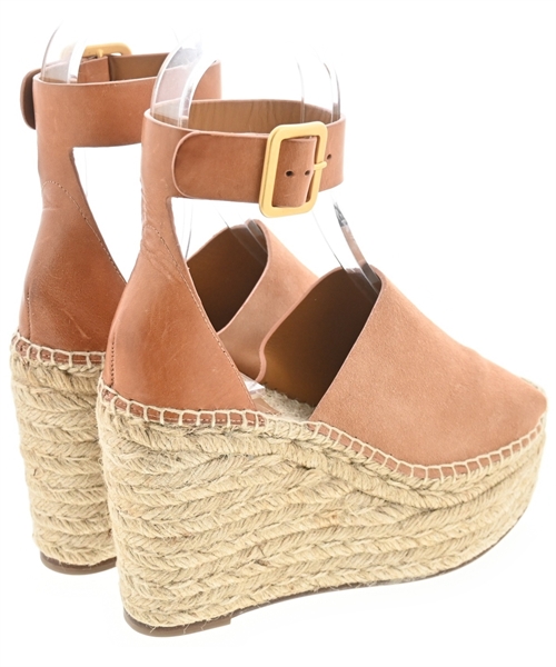 Chloe（クロエ）サンダル 茶 サイズ:EU35(21.5cm位) レディース/2200661572122
