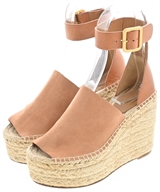 Chloe（クロエ）サンダル 茶 サイズ:EU35(21.5cm位) レディース/2200661572122