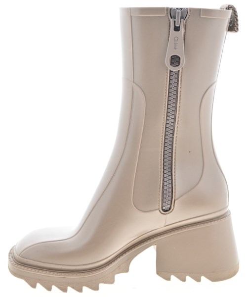 Chloe（クロエ）レインシューズ ベージュ サイズ:EU36(22.5cm位) レディース/2200664701031