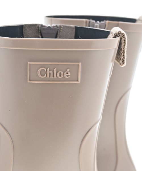 Chloe（クロエ）レインシューズ ベージュ サイズ:EU36(22.5cm位) レディース/2200664701031