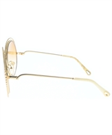 Chloe（クロエ）サングラス ゴールド サイズ:- レディース/2200665354038