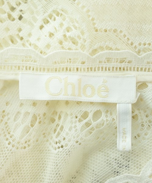 Chloe（クロエ）ブラウス 白 サイズ:34(XXS位) レディース/2200665818554
