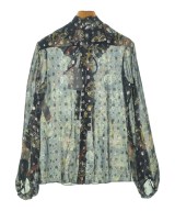 Chloe（クロエ）ブラウス 紺 サイズ:34(L位) レディース/2200665818561