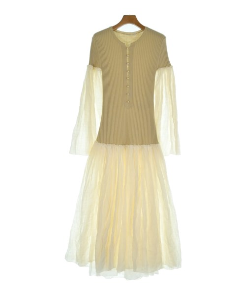 Chloe(クロエ)ワンピース ベージュ サイズ:34(XXS位)/2200665818615