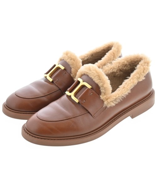 Chloe(クロエ)ドレスシューズ/ローファー 茶 サイズ:EU36(22.5cm位)/2200661182451