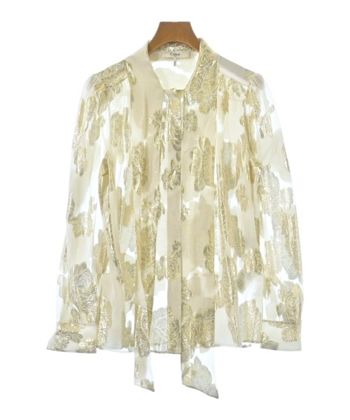 Chloe(クロエ)ブラウス 白 サイズ:36(XS位)/2200666571052