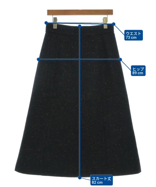 Chloe（クロエ）ロング・マキシ丈スカート 黒 サイズ:38(S位) レディース/2200666978103